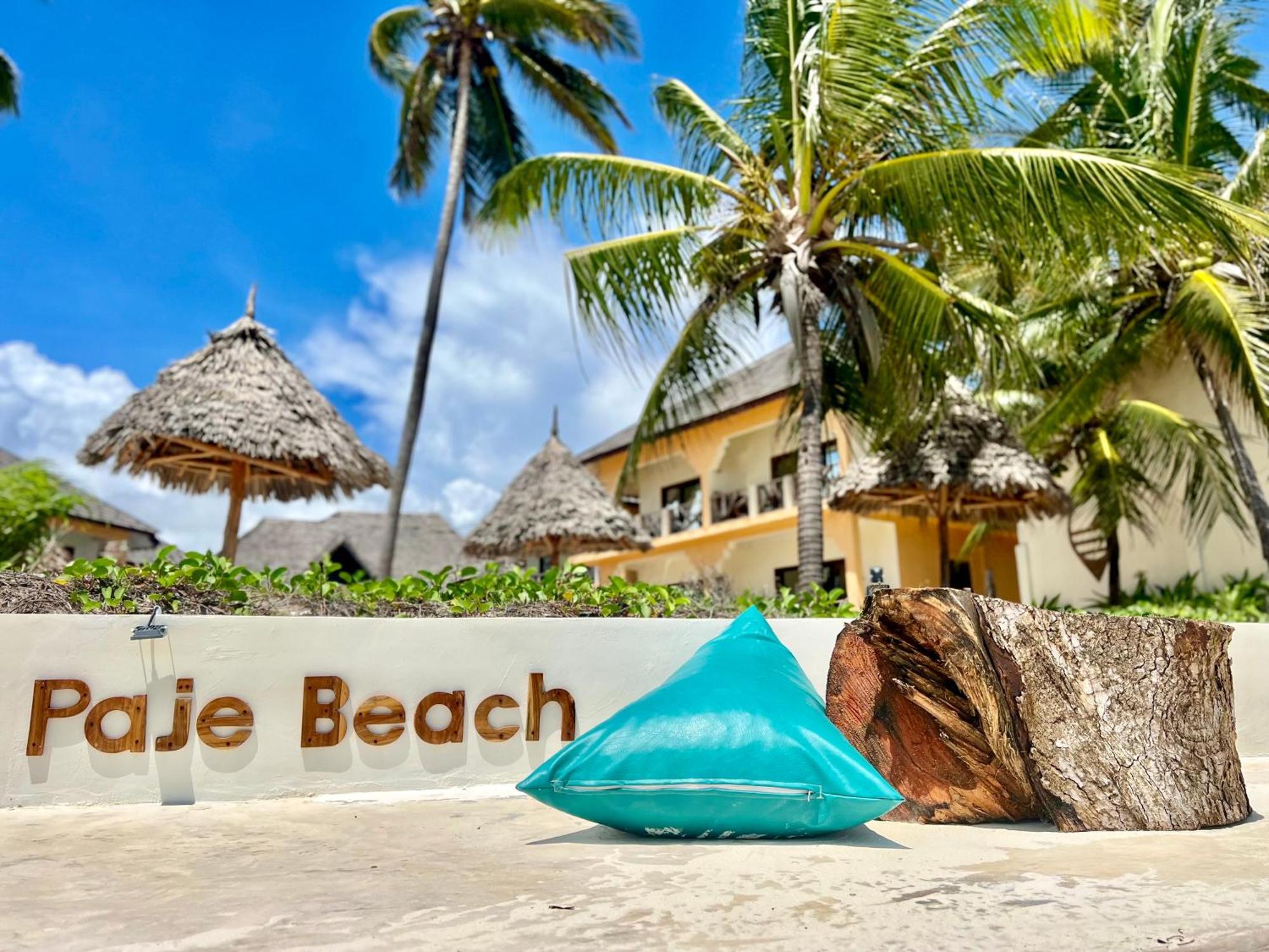 Hotel Mahali Zanzibar Paje Exterior foto